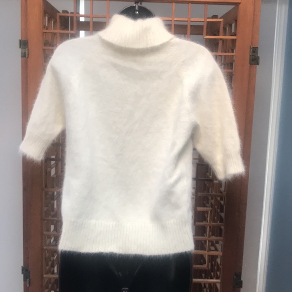The Limited- off white Angora wool sweater - Picture 3 of 5